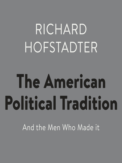 Cover image for The American Political Tradition